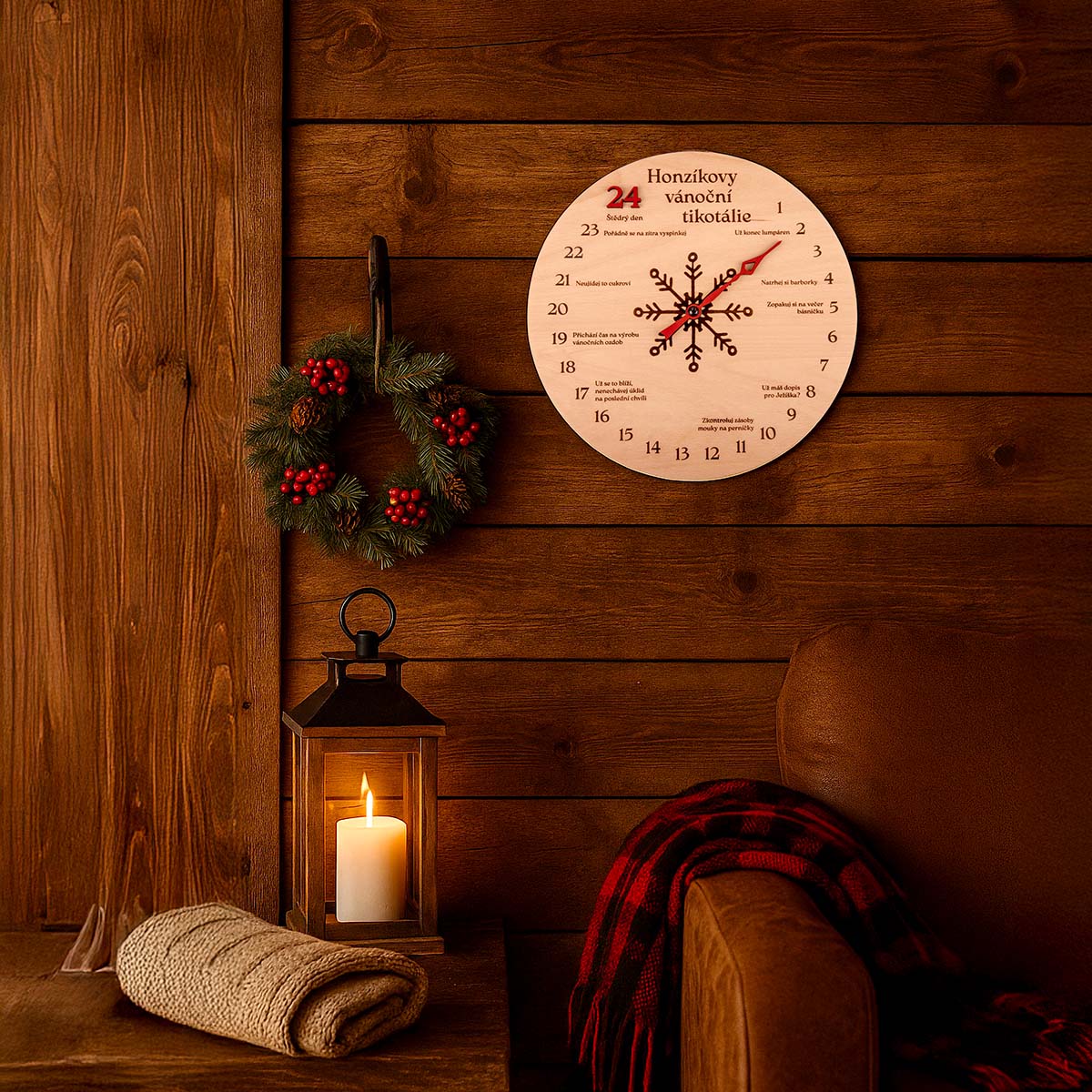 Vánoční Tikotálie - adventní kalendář s jménem na přání